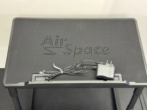 Air Space Laptop Desk Laptop Adjustable Stand with AC Adaptor Cord Cooling Fan - Picture 1 of 10