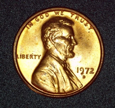 1972-D Lincoln Cent DDO-004 | BU Red | Uncertified & Ungraded | Nice Coin! - Image 1 of 4
