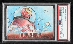 2013 Marvel Iron Man 3 Sketches 1/1 Babisu Kourtis PSA 9 MINT Sketch i1f - Picture 1 of 3