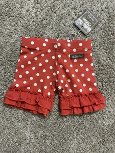 MATILDA JANE Red White Polka Dot SHORTIES Size 2 - Picture 1 of 4