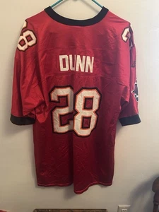 Camiseta de fútbol americano de los Tampa Bay Buccaneers NFL Warrick Dunn vintage para hombre XL - Imagen 1 de 9