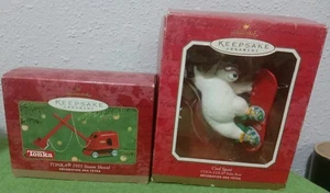  Hallmark Andenken Ornamente - Tonka Dampfschaufel 1955 Coca-Cola Eisbär  - Bild 1 von 5