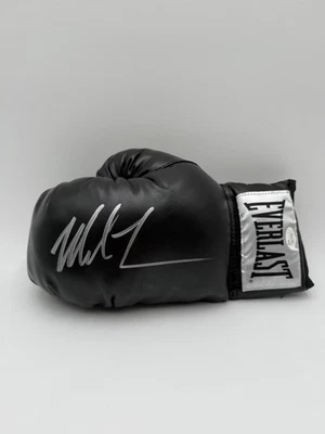 Mike Tyson Signed Black Everlast Left Hand Boxing Glove JSA Authenticated - Image 1 of 4