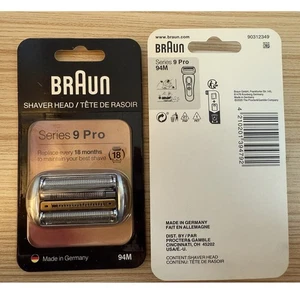 Cabezal de afeitadora eléctrica para hombre pieza de repuesto 94M para B-raun Series 9 Pro y Series 9 - Imagen 1 de 2