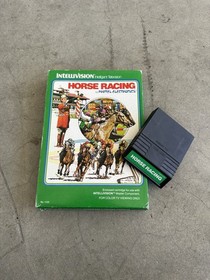 VTG 1979 Mattel Horse Racing Intellivision Video Game No. 1123 Vc6 Tested Works