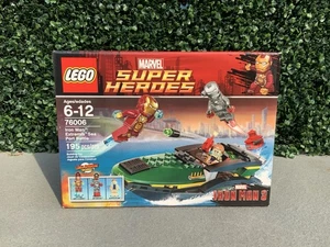 Lego Marvel Super Heroes- Iron Man Extremis Sea Port Battle (76006)- New - Picture 1 of 6