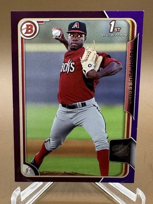 TOUKI TOUSSAINT 2015 Bowman PURPLE Parallel ROOKIE #140/250 (BP27) - NM/MT - Image 1 of 2