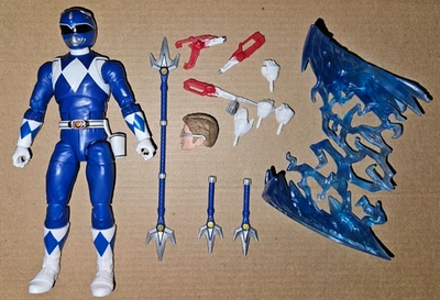 Power Rangers Lightning Collection Blue Ranger Remastered Complete MMPR 30th - Image 1 of 4