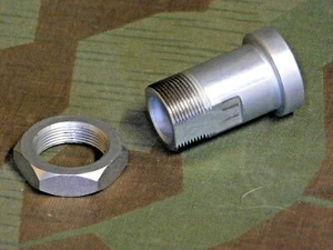 Shovelhead Rear Axle Sleeve And Nut. 41600-67 Made In USA. 67 - 72 - Picture 1 of 1
