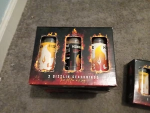 AC Barbeque 3 pack 5.5 oz The MVP, Lemon Stepper and Midnight smoke seasoning - Picture 1 of 4