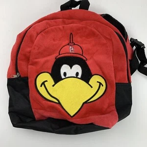 Fred bird St Louis Cardinals Kids Backpack Book Bag 12" x 12" Baseball - Picture 1 of 4