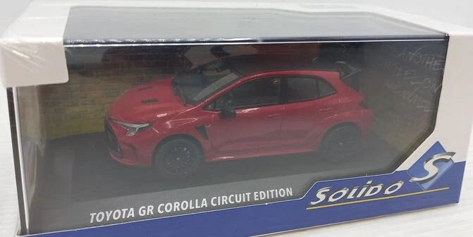 Toyota Corolla GR Circuit Edition 2023 Red 1 43 SOLIDO 4314202