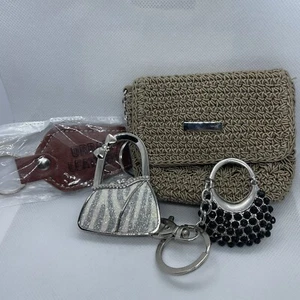 Portachiavi Lotto 4 Pezzi Portachiavi Ragazze Donna Carini Portaborse alla Moda - Foto 1 di 6