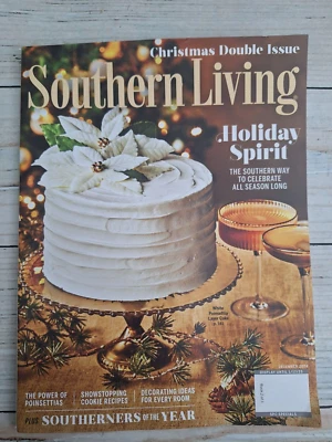 Southern Living Christmas Double Issue January 2025 Magazine Holiday Spirit - Image 1 of 3
