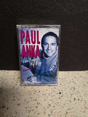 Paul Anka Cassette Tape Love Songs My Way sealed unopened 1993 - Image 1 of 3