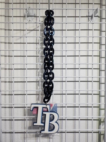 Tampa Bay Rays New MLB Fan Chain Necklace Foam 2 Colors! Cover