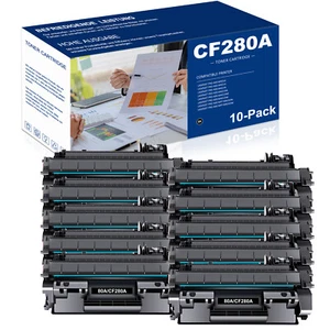 Lote de tóner 80A para HP 80A CF280A negro LaserJet Pro 400 M401dn M401n M425dn - Imagen 1 de 16