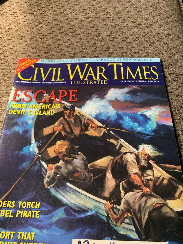 Civil War Times Magazine Escape From America's Devils Island June 1999 Resources - Image 1 of 2