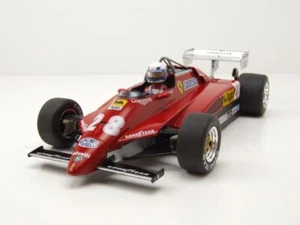 Modellino auto Ferrari 126C2 #28 Formula 1 Monaco GP 1982 rosso Pironi 1:18 MCG - Foto 1 di 8