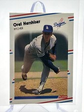 1988 Fleer Classic MINI Orel Hershiser Baseball Card #84 Mint FREE SHIPPING