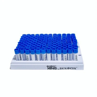 Cryogenic SBS Standard Cryogenic Vials External Thread 0.75 ml, 10/Pack, 20/Case - Image 1 of 2