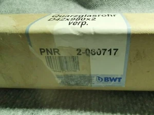 BWT Quarzglasrohr D42x980x2 PNR 2-060717 - Picture 1 of 3