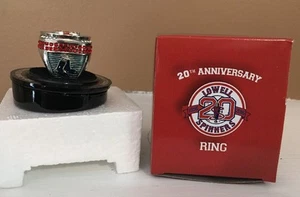 Seltener Lowell Spinners 20th Anniversary SGA Gedenkring - Boston Red Sox - Bild 1 von 9