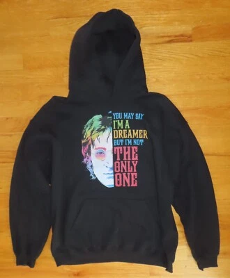 JOHN LENNON "NEW YORK CITY You May Say I'm a Dreamer (LG) Sweatshirt BEATLES - Image 1 of 3