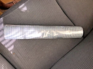 Silver mesh ribbon new 21” - Picture 1 of 2