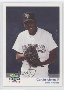 1992 Classic Best Bend Rockies Garvin Alston #5