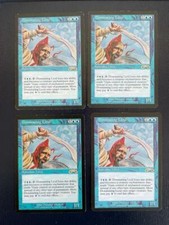 MTG 4X EXODUS DOMINATING LICID MAGIC THE GATHERING ENGLISH CREATURE BLUE RARE