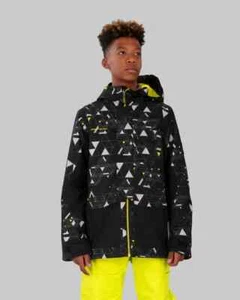 NWT Obermeyer Teen Boy's Gent's Insulated Jacket Check Six Size S -8 - Picture 1 of 1