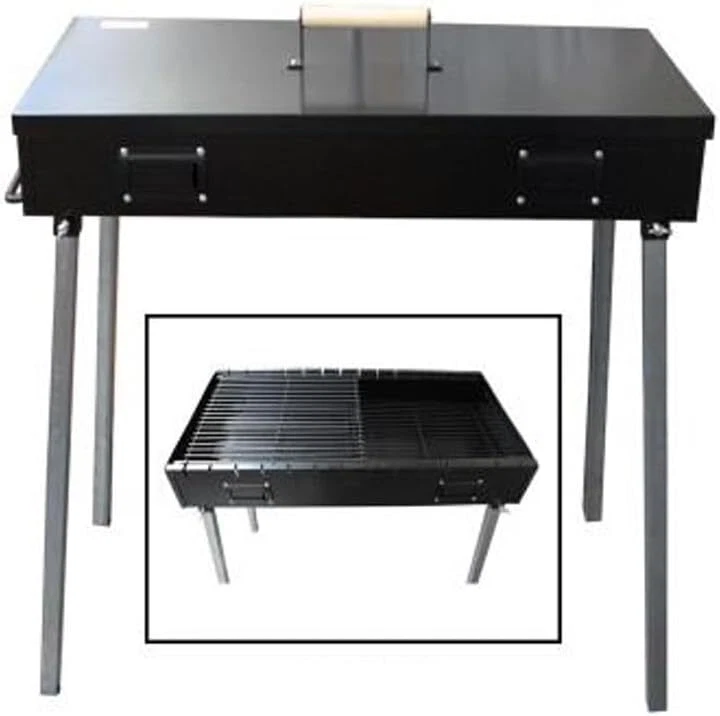 30英寸XL经典铸铁户外烧烤炭烤架墨西哥中东风格 — 第 1/1 张图片