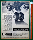 Pubblicità Alitalia 1957 Flotta Douglas Dc-6B,7C,Superconvair 340,Convair 440