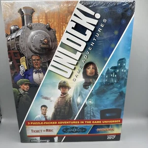 Unlock 10 Game Adventures Featuring Ticket to Ride - Mysterium - Pandemic - Picture 1 of 16