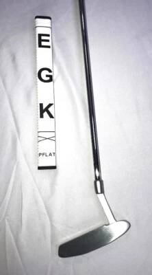LYNX SILVER CAT FR PUTTER, APOLLO SHAFT, EGK PFLAT 1.0 GRIP, ZIPPER HEADCOVER - Image 1 of 4
