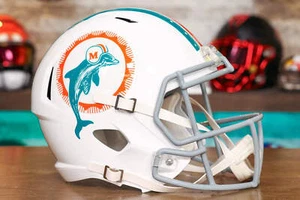 Miami Dolphins Riddell Speed Display Helm - 1972 Throwback - Bild 1 von 5