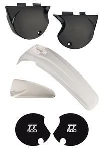 Front Fender Rear Fender Side Cover Decal Set For Yamaha 1980 TT500 TT500G 4-038 - Picture 1 of 8