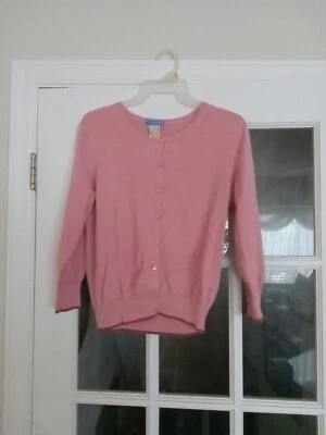 Cárdigan para mujer Docker manga larga cuello redondo con botones M suéter  Foto 1 de 4