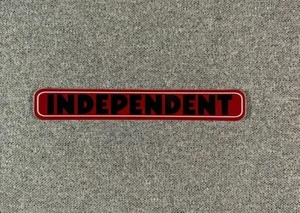 Independent Truck Bar Skateboard Sticker Burgandy MEDIUM 4" Authentic NHS - Picture 1 of 1