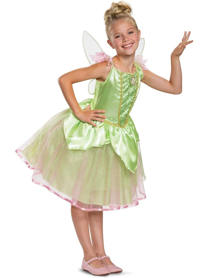 Peter Pan Tinker Bell Classic Girl's Costume Toddler 3T-4T - Image 1 of 1