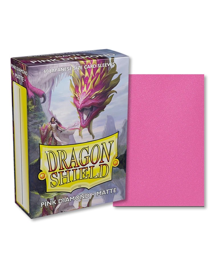 Protector de mazo Dragon Shields 60CT pequeño japonés tamaño YuGiOh mangas mate Foto 1 de 1