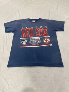 Boston Red Sox 1991 Single Stitch T-Shirt XL Eastern Division Faded No Holes - Bild 1 von 13