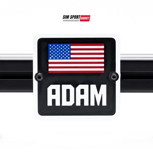 Placa de identificación personalizada con bandera para perfiles de aluminio | Plataformas SIM | Plataformas de vuelo - Imagen 1 de 4