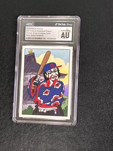 2024 NSCC Kabuki Baseball Player Stan Sakai Artwork #N1 Authentic Slabbed Card - Picture 1 of 2