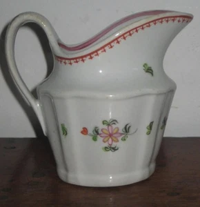 REGENCY NEW HALL JUG POURER POLYCHROME PAINTED DECORATION CLASSICAL FORM - Picture 1 of 5