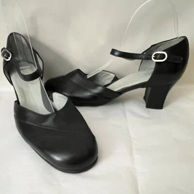 BeautiFeel Mary Jane Tacones Zapatos Cuero Negro Cómodos Para Mujer 40 EE. UU. 9 ¡USADOS EN EXCELENTE ESTADO! Foto 1 de 4
