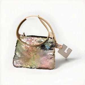 Belt Purse  New  sequin fanny pack L large - Picture 1 of 3