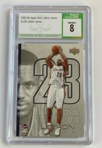 LEBRON JAMES 2005-06 Upper Deck Lebron James #LJ26 CSG NM/Mint 8 - Picture 1 of 2