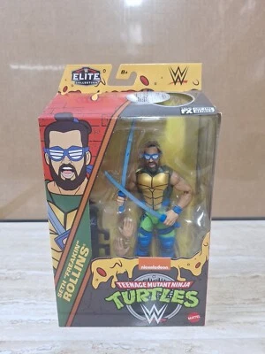 WWE Elite Seth Rollins Teenage Mutant Ninja Turtles TMNT Target Exclusivo Foto 1 de 4